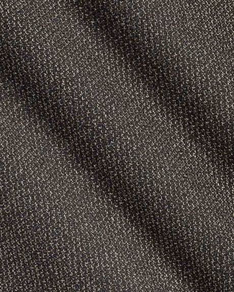 Tweed Pencil Midi Skirt with Wrap Detail