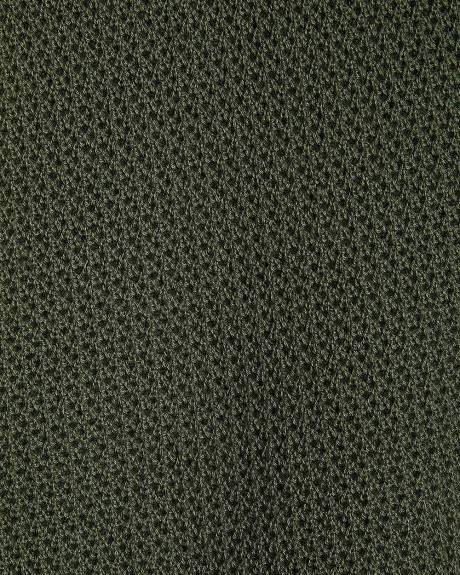 Polo à Manches Courtes en Coton à Mailles de Fantaisie