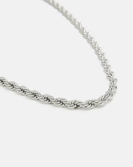 Stainless Steel Rope Necklace