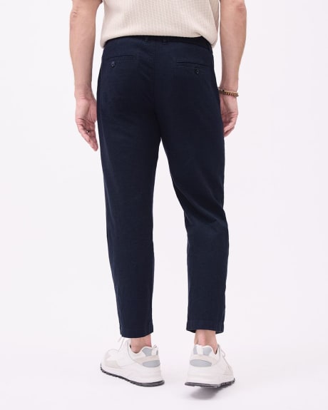 Cropped Linen Pant