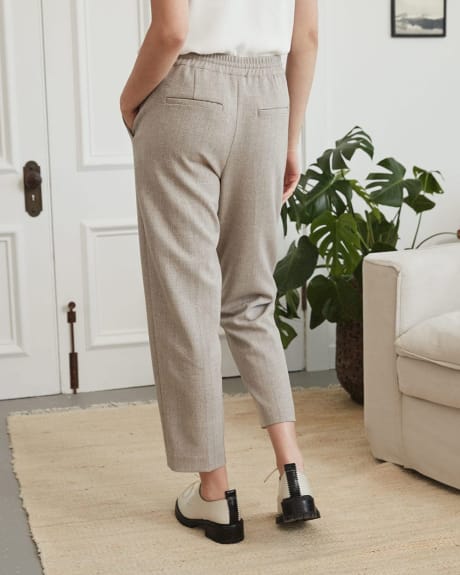 Grey Jogger Ankle Pant - 26.5"