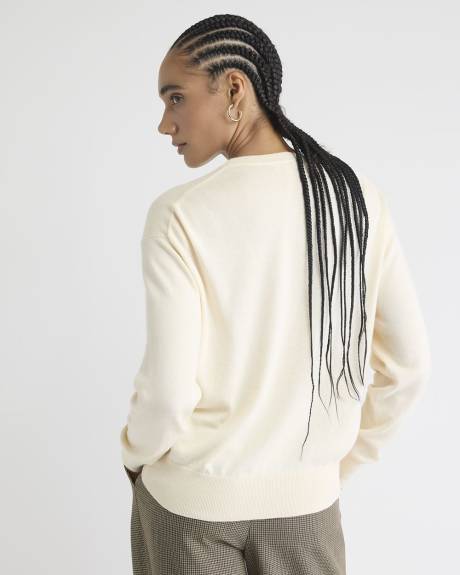 Pull à Manches Longues et Col Rond