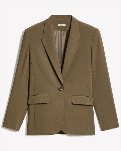 Veston Décontracté à Boutonnage Simple