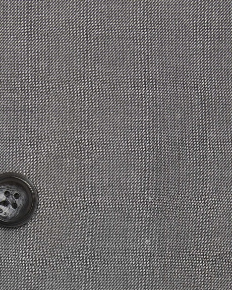 Veston Essentiel Coupe ajustée en tissu extensible gris pâle