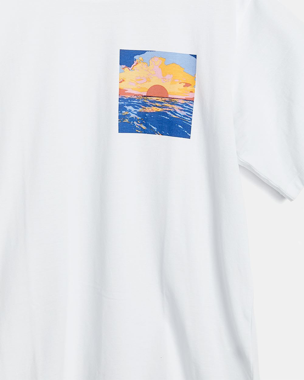 Relaxed Crew-Neck T-Shirt with Artwork