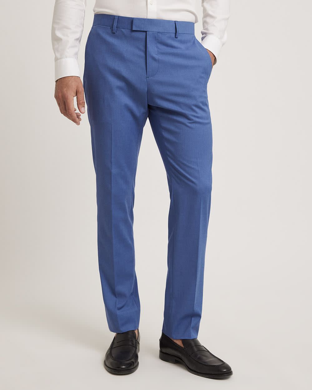 Slim-Fit Bright Blue Suit Pant | RW&CO.