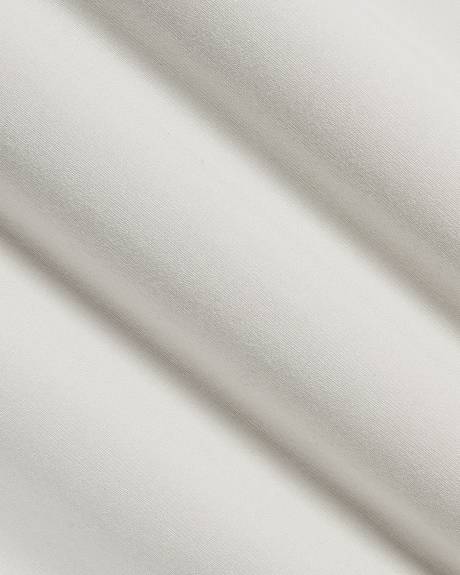 T-Shirt Classique à Manches Courtes et Col V