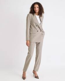 Relaxed-Fit Double-Breasted Blazer