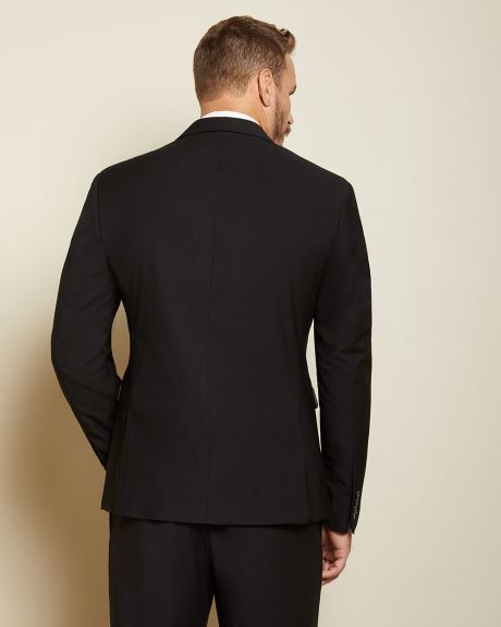 Essential Athletic Fit black wool-blend suit Blazer