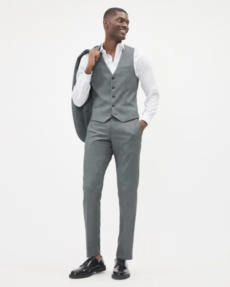 Essential Grey Suit Vest