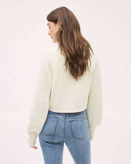 Bol&eacute;ro Ouvert &agrave; Manches Longues