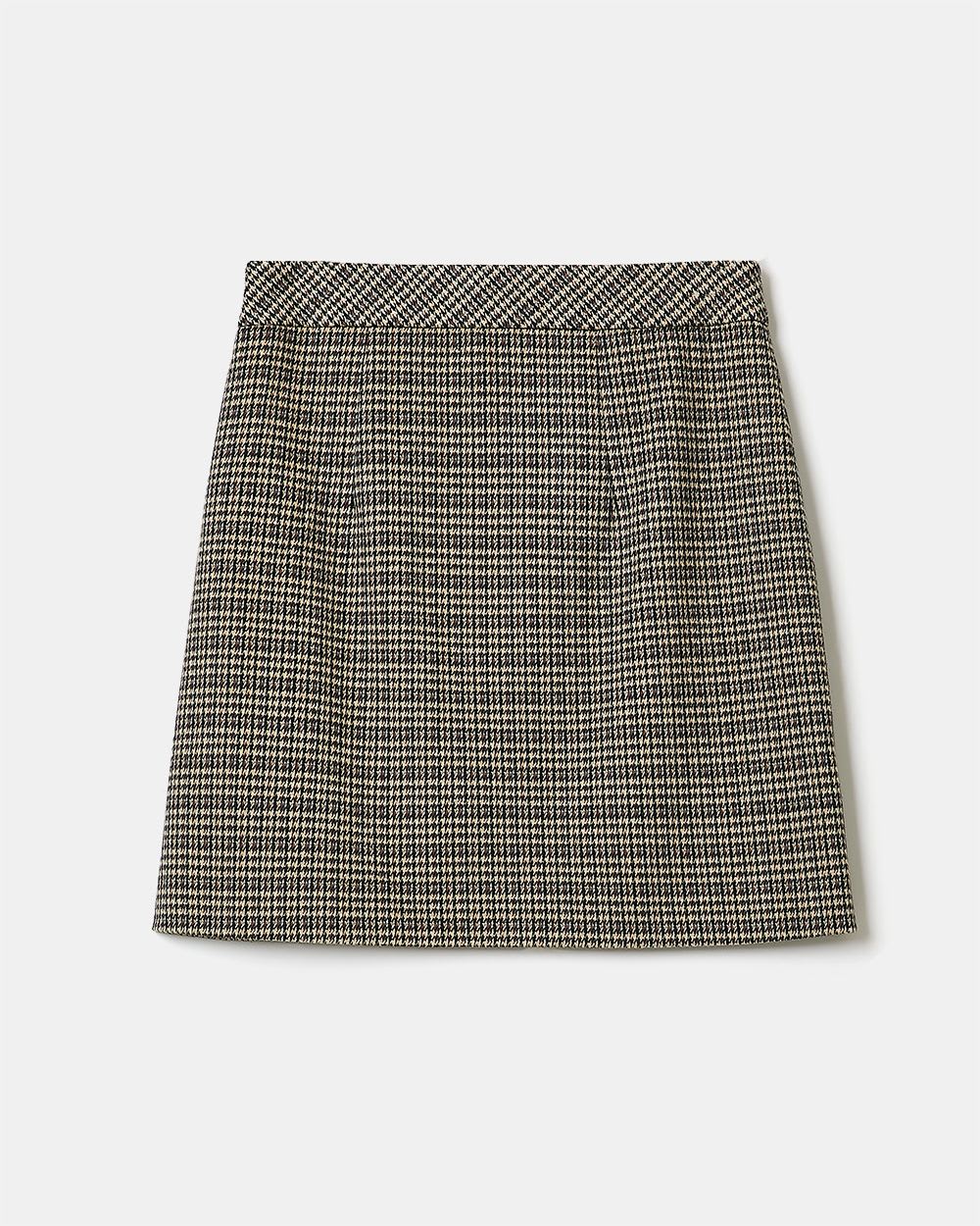 Houndstooth High-Waist A-Line Mini Skirt | RW&CO.