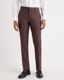 Slim-Fit Lavender Suit Pant