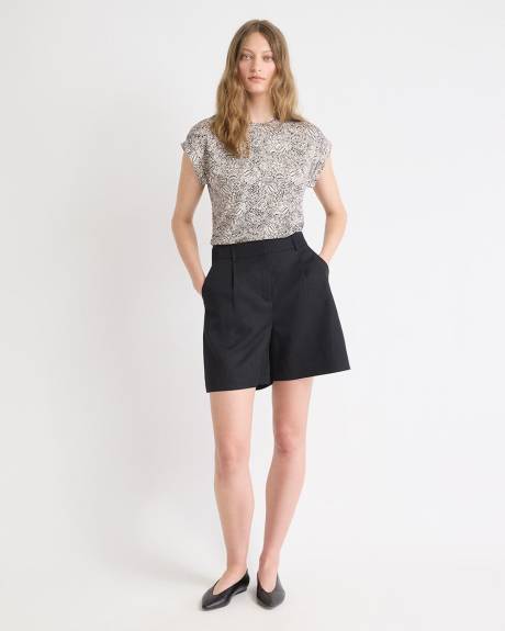 Classic-Fit Extended-Sleeve Crew-Neck Tee