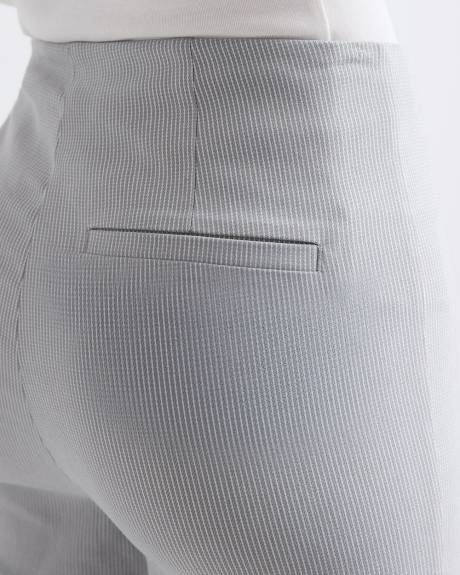 Striped Capri Legging Pant