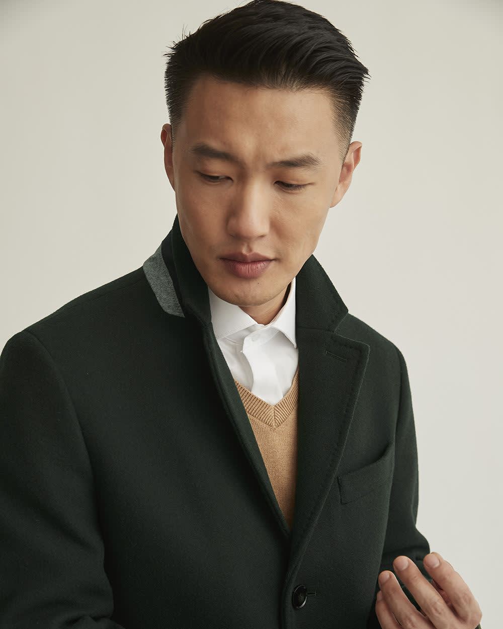 Emerald WoolBlend Topcoat RW&CO.