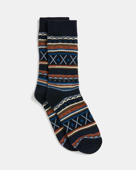 Patterned Thermal Socks