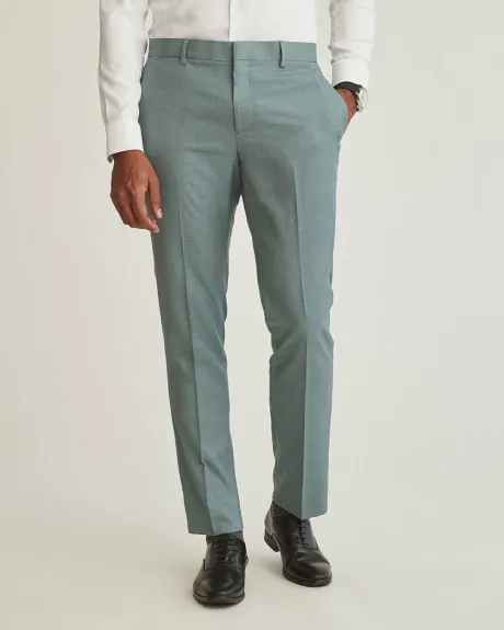 Slim Fit Solid Suit Pant