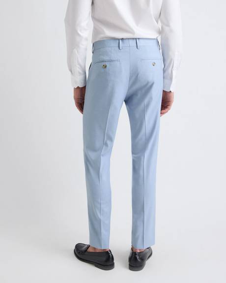 Pantalon de Complet Bleu P&acirc;le &agrave; Coupe &Eacute;troite
