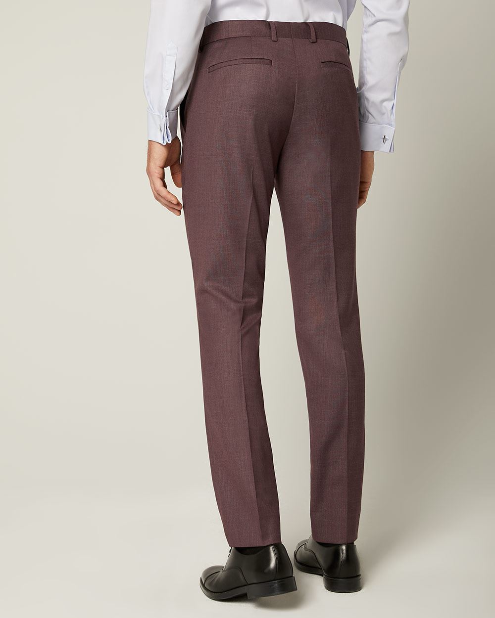 Slim Fit Light Eggplant Suit Pant RW&CO.