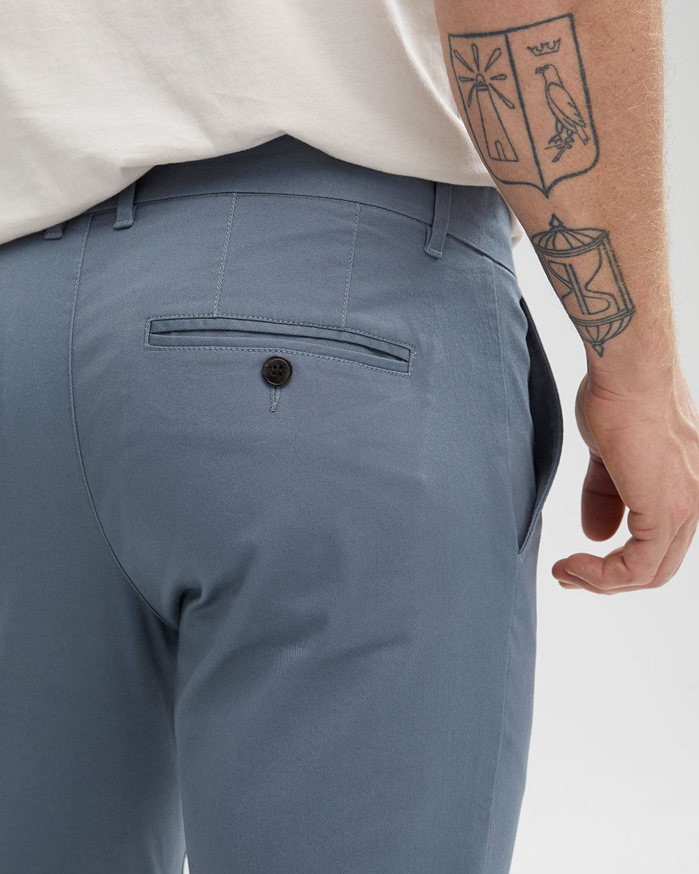 Slim Fit Slash Pocket Classic Chino Pant