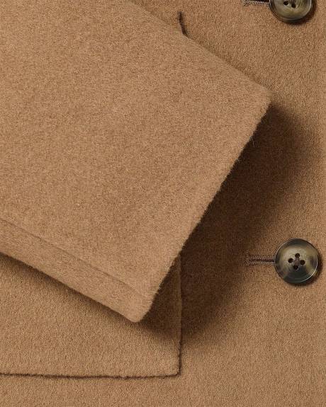 Wool-Blend Double-Face Worker Jacket