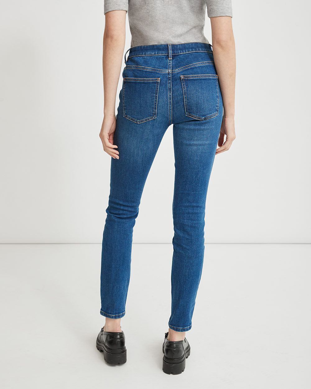 Mid-Rise Skinny Jeans - 30"