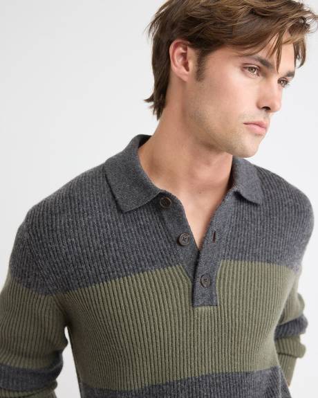 Rugby Polo Sweater