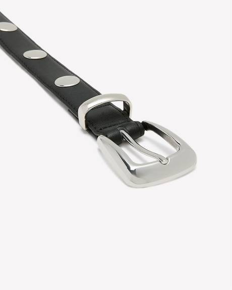 Ceinture Cloutée en Cuir