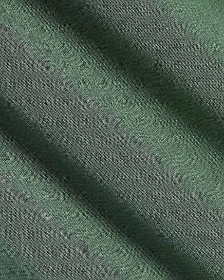 T-Shirt Classique &agrave; Manches Courtes et Col V