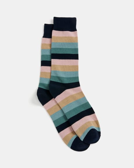 Multicolour Stripe Socks