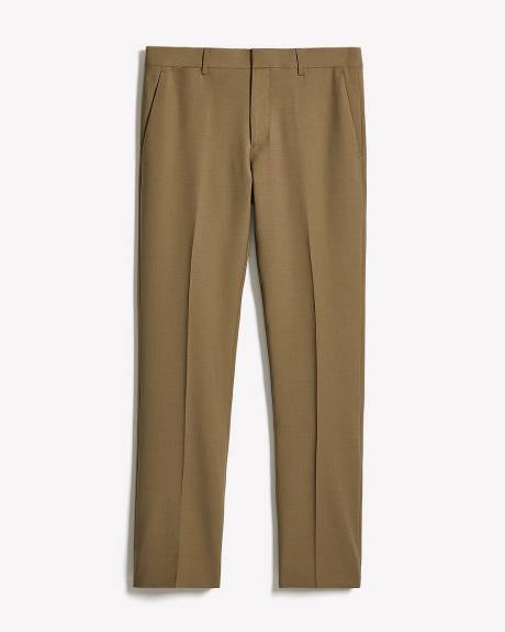 Slim-Fit Wool Suit Pant