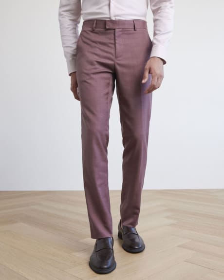 Men Straight Leg Suit Pants Wedding Tailored Fit Long Trousers Casual Formal  New