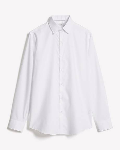Regular-Fit Solid Supima (R) Twill Dress Shirt