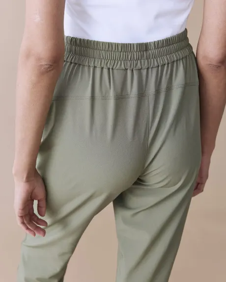 Pantalon Jogger de Style Athleisure avec Poches Zippées - 28,5"