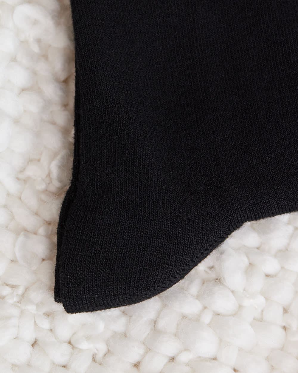 Basic Black Crew Socks RW&CO.