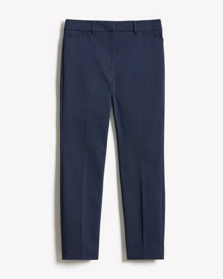 Limitless Mid-Rise Slim-Leg Signature Ankle Pant