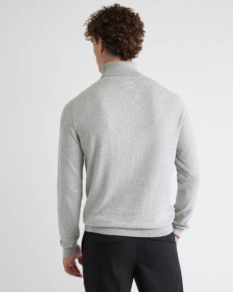 Pull à Col Roulé et Manches Longues