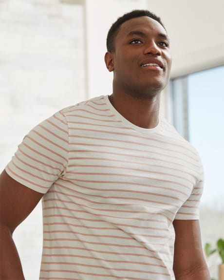 Striped Short Sleeve T-Shirt