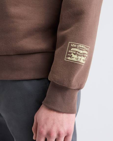 Relaxed-Fit Long-Sleeve Crew-Neck Sweatshirt - Levi's