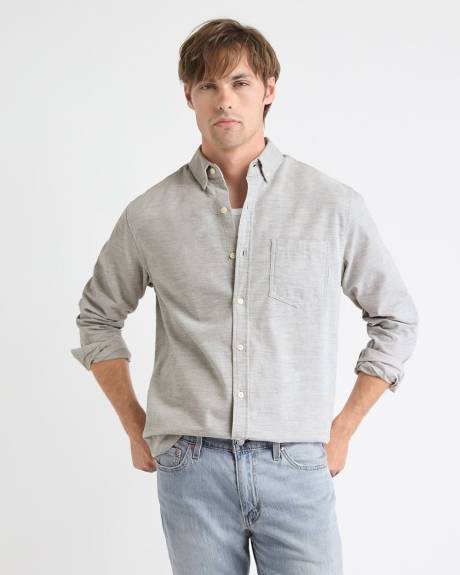 Regular-Fit Corduroy Shirt