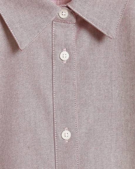 Chemise Oxford &agrave; Manches Longues