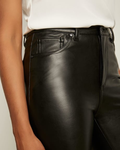 High-waisted Skinny Faux Leather Pant | RW&CO.