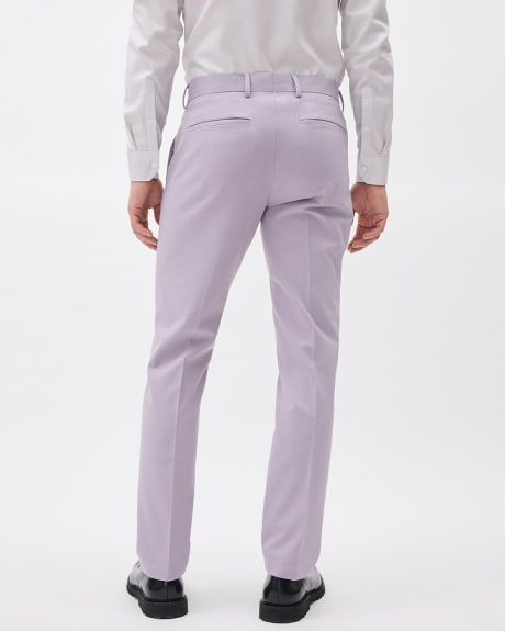 Slim-Fit Lavender Suit Pant