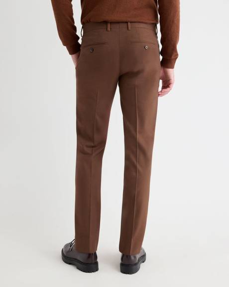 Slim-Fit Clay Brushed Twill Pant