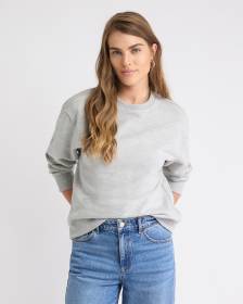 Long-Sleeve Crew-Neck French Terry Sweatshirt