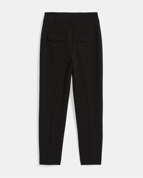 High-Waist Tapered Leg Ankle Pant - 28''