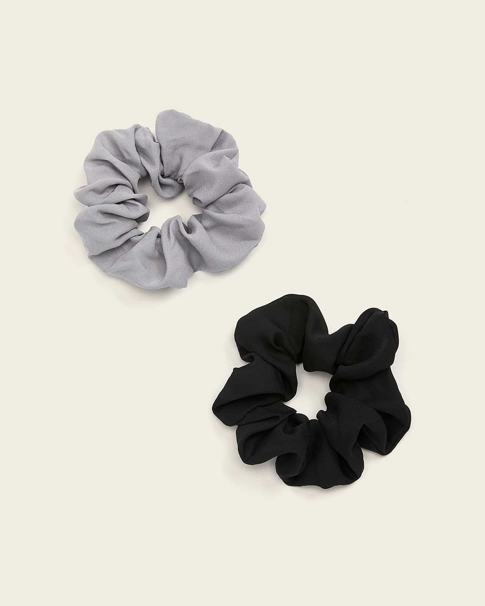 Set of Two Fabric Scrunchies