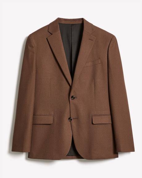 Slim-Fit Clay Brushed Twill Blazer