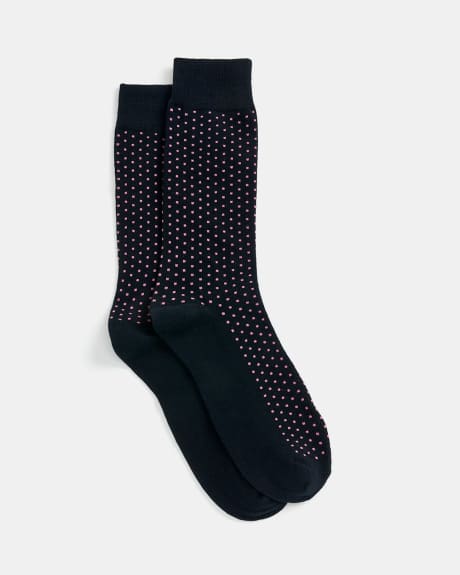 Square Dot Socks